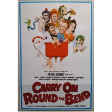 Carry on Round the Bend - Original 1971 U.K. Peter Rogers One Sheet